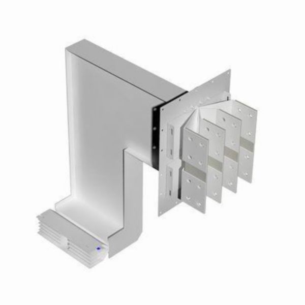 Exit bars element + vertical and horizontal elbow XCP-HP (Al). Type 2 - In= 2500A