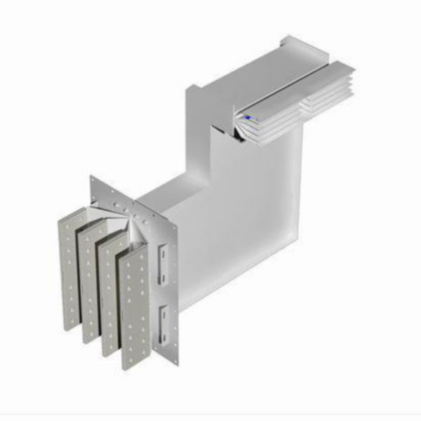 Exit bars element + vertical and horizontal elbow XCP-HP (Al). Type 3 - In= 4000A