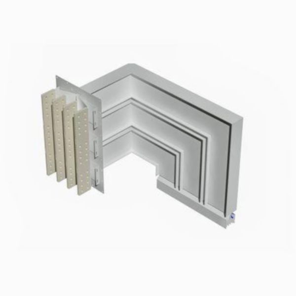 Exit bars element + horizontal and vertical elbow XCP-HP (Al). Type 1 - In= 5000A