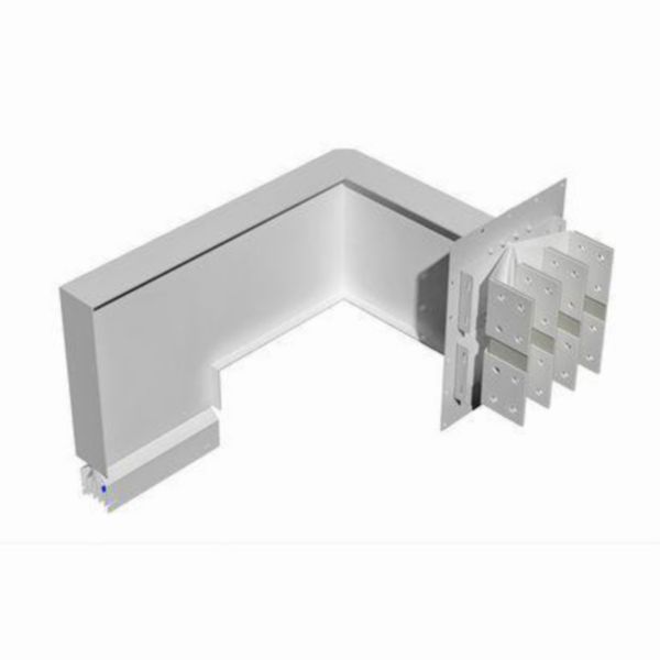 Exit bars element + horizontal and vertical elbow XCP-HP (Al). Type 3 - In= 2500A