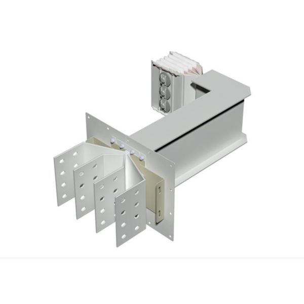 Exit bars element + horizontal elbow XCP-S (Al). Type 4 - In= 1600A