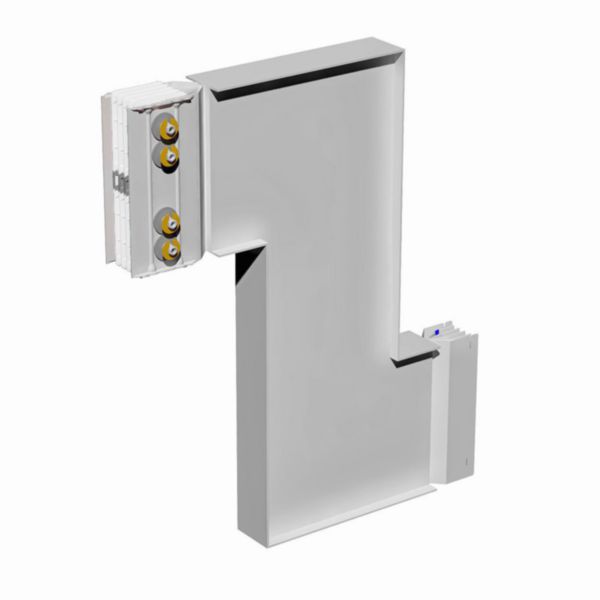 Double vertical elbow XCP-S (Al). Right Type 2 - In= 2500A