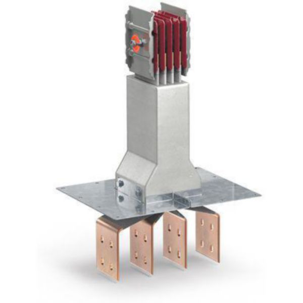 Connection interface left RCP in resin (Cu) - In= 1250A