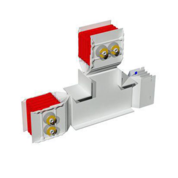 T vertical element XCP-HP (Cu). Type 3 - In= 2000A