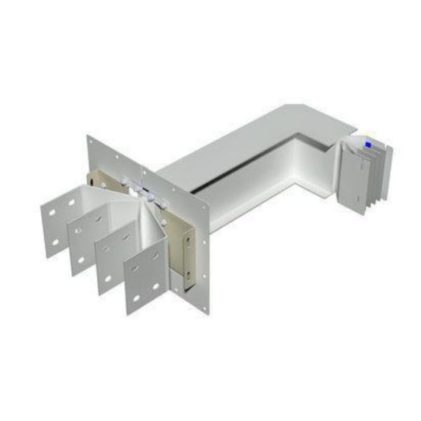 Exit bars element + horizontal elbow XCP-HP (Cu). Type 1 - In= 1600A