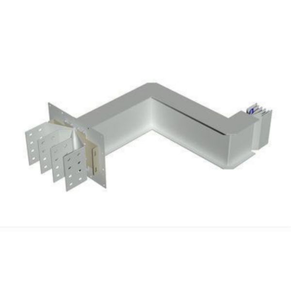 Exit bars element + double horizontal elbow XCP-HP (Cu). Type 1 - In= 2500A