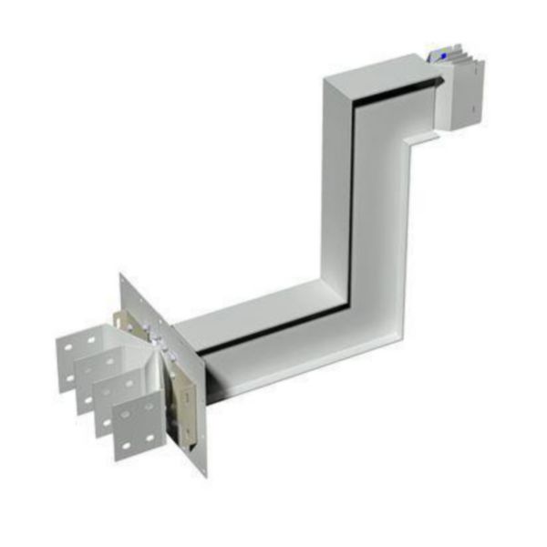 Exit bars element + double vertical elbow XCP-HP (Cu). Type 2 - In= 2000A