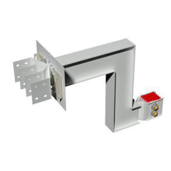 Exit bars element + double vertical elbow XCP-HP (Cu). Type 3 - In= 2000A