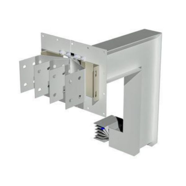 Exit bars element + vertical and horizontal elbow XCP-HP (Cu). Type 2 - In= 1600A