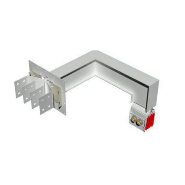 Exit bars element + horizontal and vertical elbow XCP-HP (Cu). Type 5 - In= 2000A