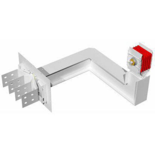 Exit bars element + horizontal and vertical elbow XCP-HP (Cu). Type 6 - In= 1250A
