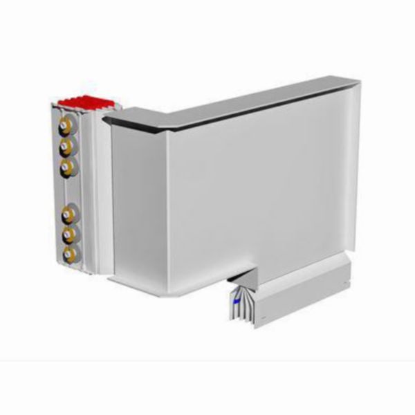 Double horizontal and vertical elbow XCP-HP (Cu). Type 3 - In= 5000A