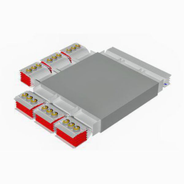 T vertical element XCP-HP (Cu). Type 3 - In= 6300A