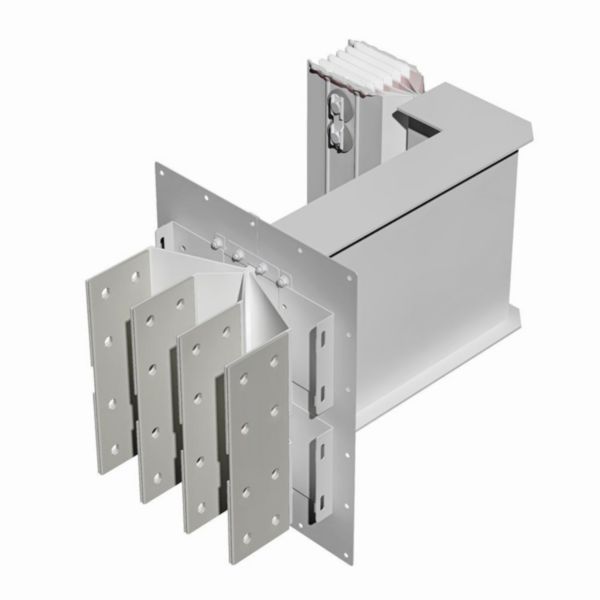 Exit bars element + horizontal elbow XCP-HP (Cu). Type 4 - In= 3200A