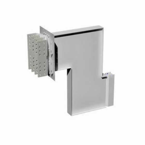 Exit bars element + double vertical elbow XCP-HP (Cu). Type 1 - In= 5000A