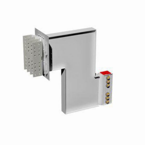 Exit bars element + double vertical elbow XCP-HP (Cu). Type 3 - In= 4000A