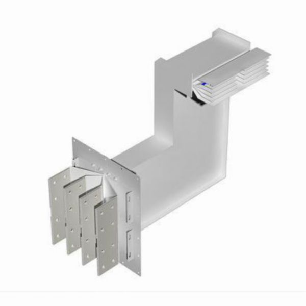 Exit bars element + vertical and horizontal elbow XCP-HP (Cu). Type 3 - In= 3200A
