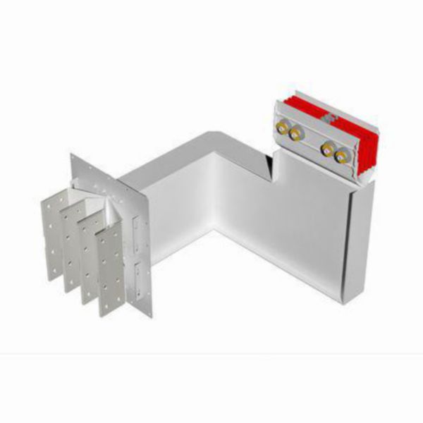 Exit bars element + horizontal and vertical elbow XCP-HP (Cu). Type 6 - In= 3200A