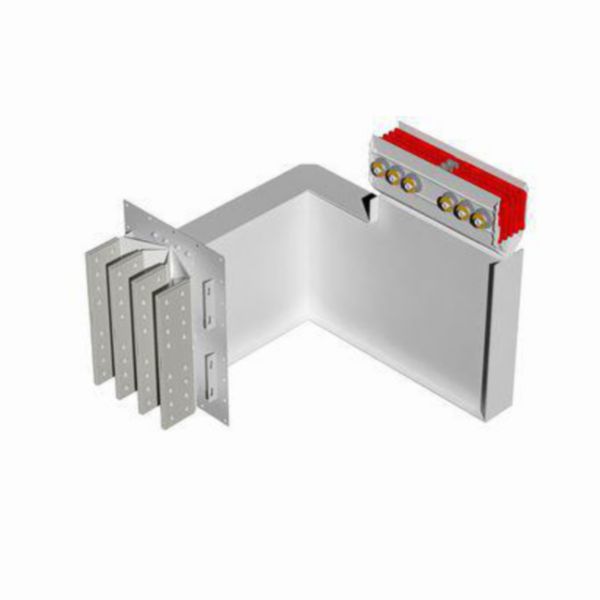 Exit bars element + horizontal and vertical elbow XCP-HP (Cu). Type 6 - In= 4000A