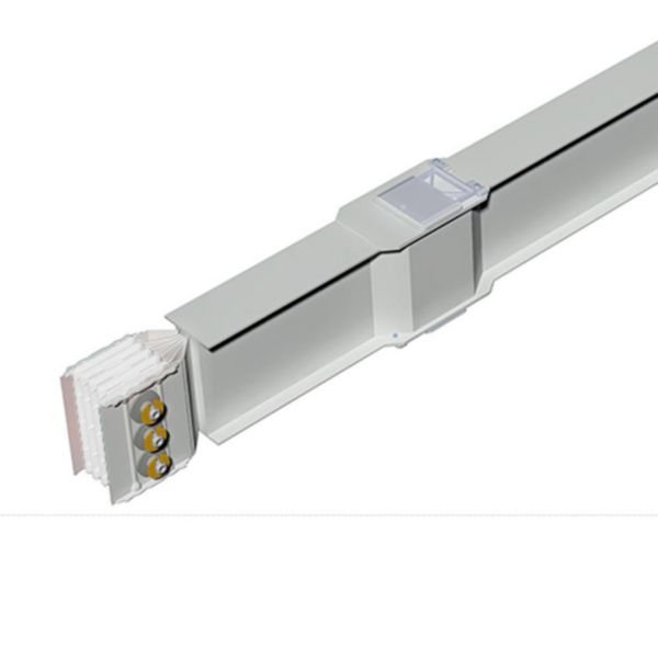 Straight element for distribution XCP-S (Cu). N° of outlets 2+2 - L= 1.5-2m - In= 2000A