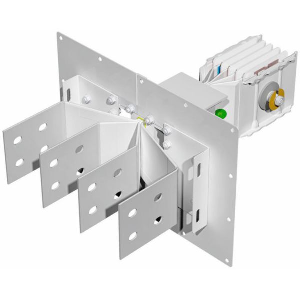 Connection interface with exit bars XCP-S (Cu). Left Type 1 standard - In= 800A