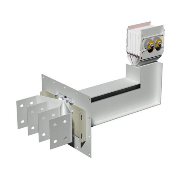Exit bars element + vertical elbow XCP-S (Cu). Type 3 - In= 1600A