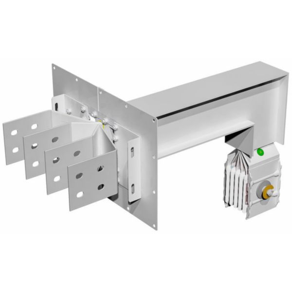 Exit bars element + vertical elbow XCP-S (Cu). Type 4 - In= 1000A