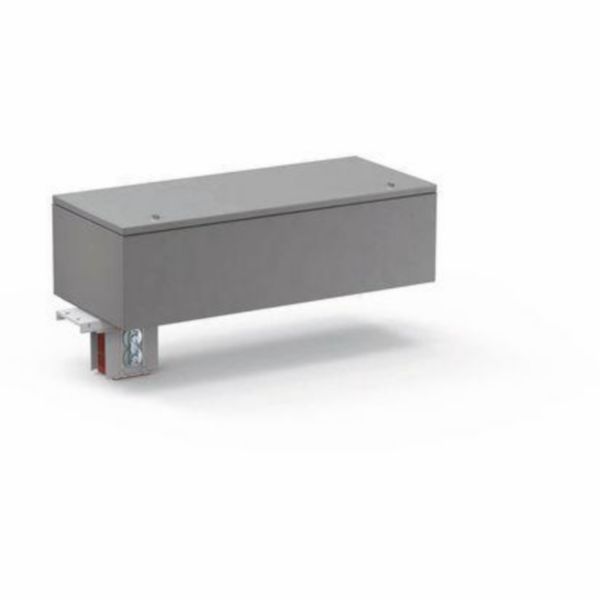 Metallic tap-off box on the junction