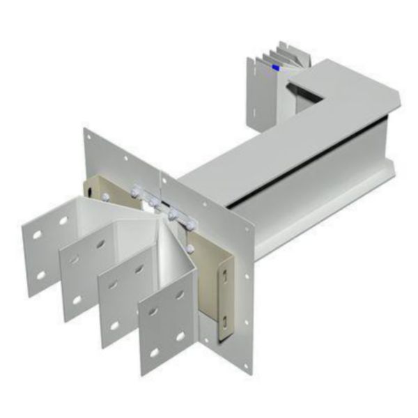 Exit bars element + horizontal elbow XCP-S (Cu). Type 2 - In= 2500A