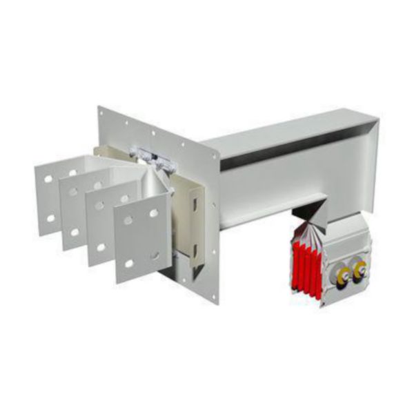 Exit bars element + vertical elbow XCP-S (Cu). Type 4 - In= 2500A