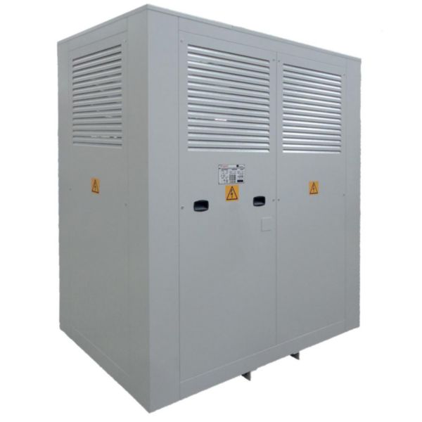 Dismantled box with transformer, power 2500-3150 kVA